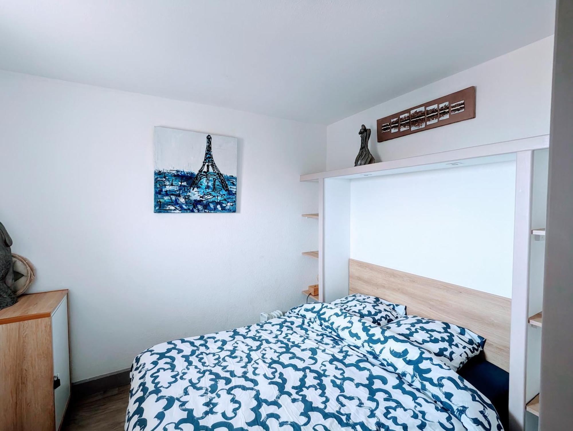 T2 Climatisé Vue Sur Mer, Wifi, Piscine Et Parking Sète